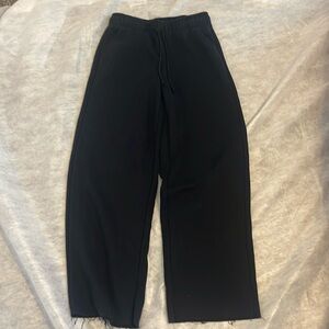 PAC Sun wide leg ragged hem sweats